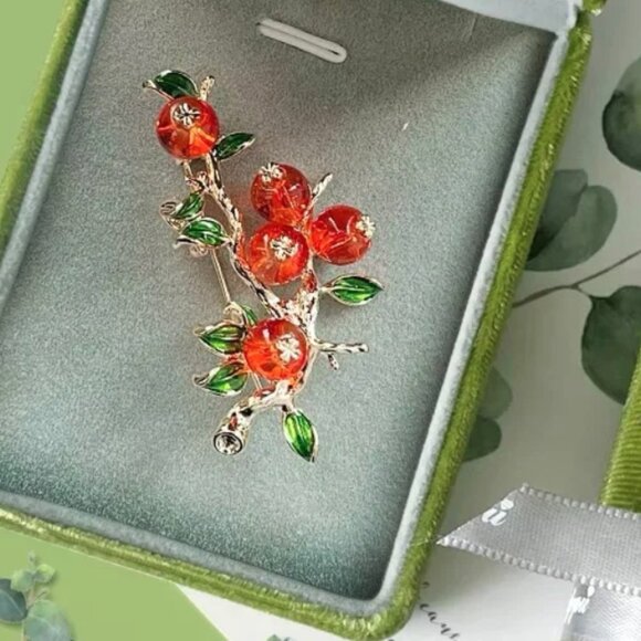 ๐50% OFF/3+...Persimmons Brooch - Picture 6 of 9